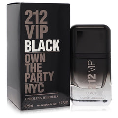 212 VIP Black by Carolina Herrera for Men. Eau De Parfum Spray 1.7 oz | Perfumepur.com