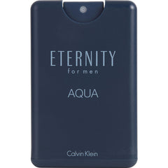 Eternity Aqua by Calvin Klein for Men. Mini EDT Spray 0.67 oz