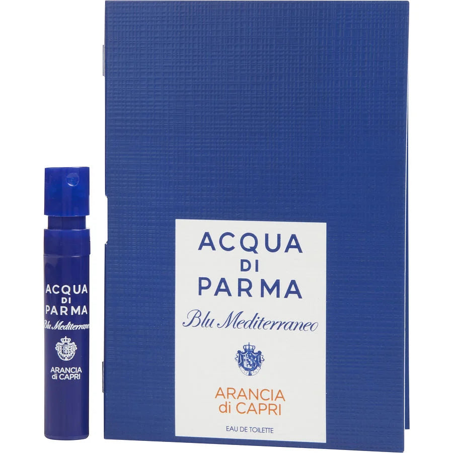 Blu Mediterraneo Arancia Di Capri by Acqua Di Parma for Unisex. Vial (sample) 0.04 oz