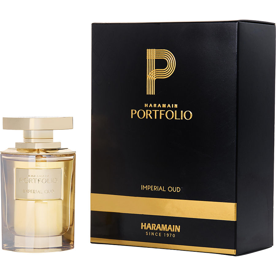 Al Haramain Portfolio Imperial Oud by Al Haramain for Unisex. Eau De Parfum Spray (Unisex) 2.5 oz | Perfumepur.com