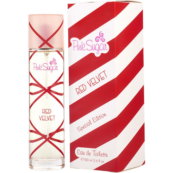 Pink Sugar Red Velvet by Aquolina for Women. Eau De Toilette Spray 3.4 oz | Perfumepur.com