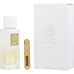 The Woods Collection Natural Glow by The Woods Collection for Unisex. Eau De Parfum Spray (Unisex) With Mini Refillable Spray 3.4 oz | Perfumepur.com