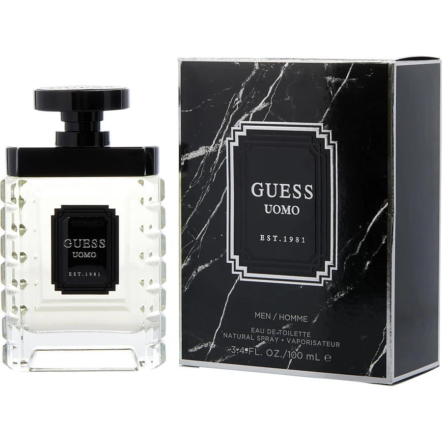 Guess Uomo by Guess for Men. Eau De Toilette Spray 3.4 oz | Perfumepur.com