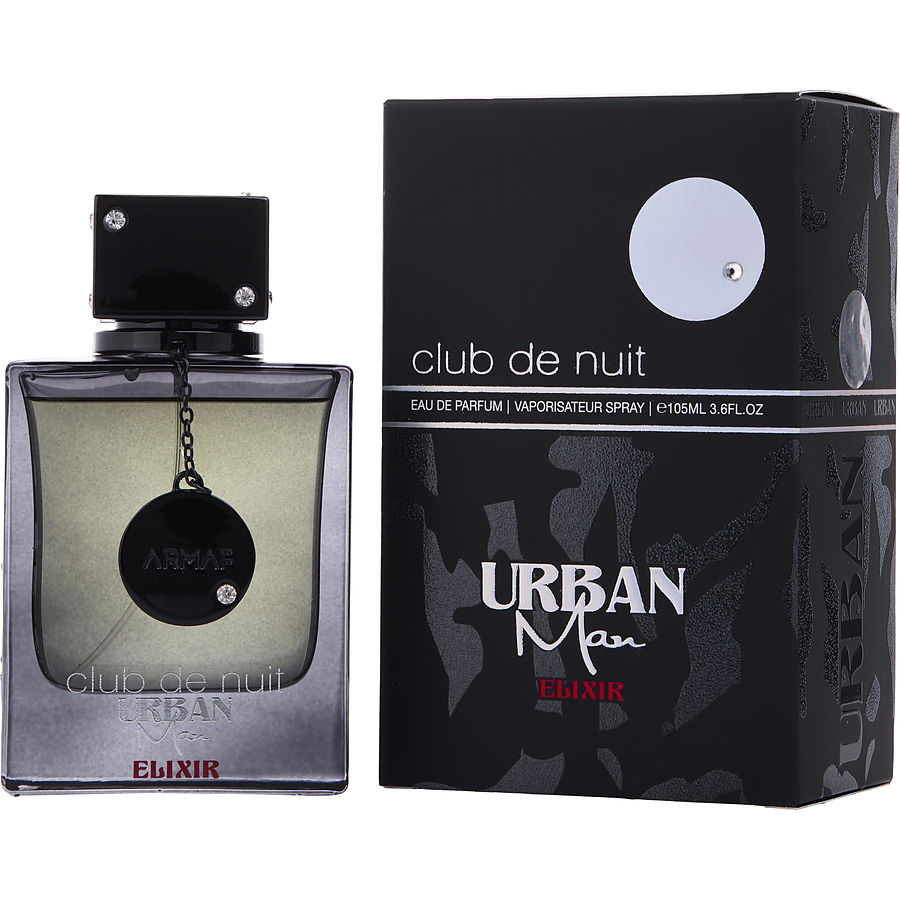 Club De Nuit Urban Man Elixir by Armaf for Men. Eau De Parfum Spray 3.6 oz | Perfumepur.com