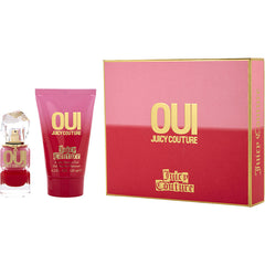 Juicy Couture Oui by Juicy Couture for Women. Gift Set (Eau De Parfum Spray 1 oz + Frothy Shower Gel 4.2 oz)