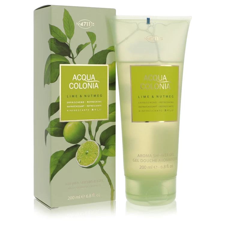 4711 Acqua Colonia Lime & Nutmeg by 4711 for Women. Shower Gel 6.8 oz | Perfumepur.com