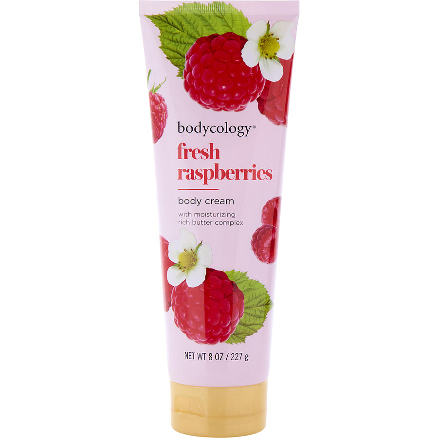 Bodycology Fresh Raspberries By Bodycology for Women. Body Cream 8 oz | Perfumepur.com