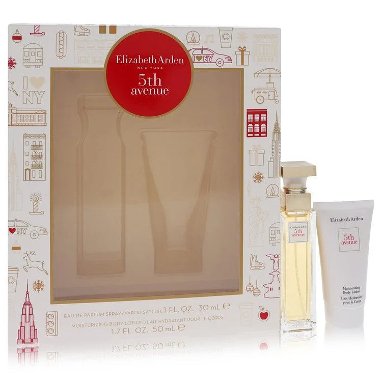 5Th Avenue by Elizabeth Arden for Women. Gift Set (1 oz Eau De Parfum Spray + 1.7 oz Body Lotion) | Perfumepur.com