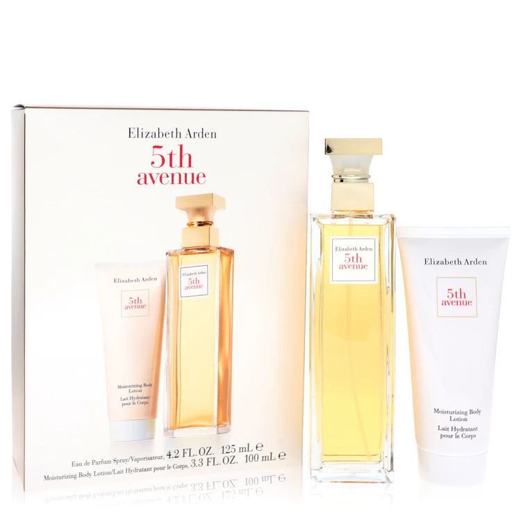 5Th Avenue by Elizabeth Arden for Women. Gift Set (4.2 oz Eau De Parfum Spray + 3.3 oz Body Lotion) | Perfumepur.com