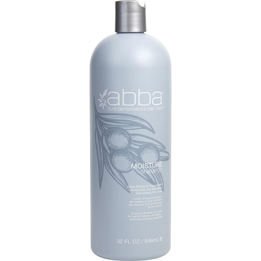 Abba By Abba Pure & Natural Hair Care for Unisex. Moisture Shampoo 32 oz (New Packaging) | Perfumepur.com