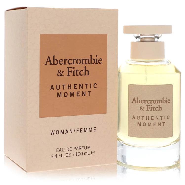 Abercrombie & Fitch Authentic Moment by Abercrombie & Fitch for Women. Eau De Parfum Spray 3.4 oz | Perfumepur.com