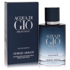 Acqua Di Gio Profondo by Giorgio Armani for Men. Eau De Parfum Spray 1 oz | Perfumepur.com