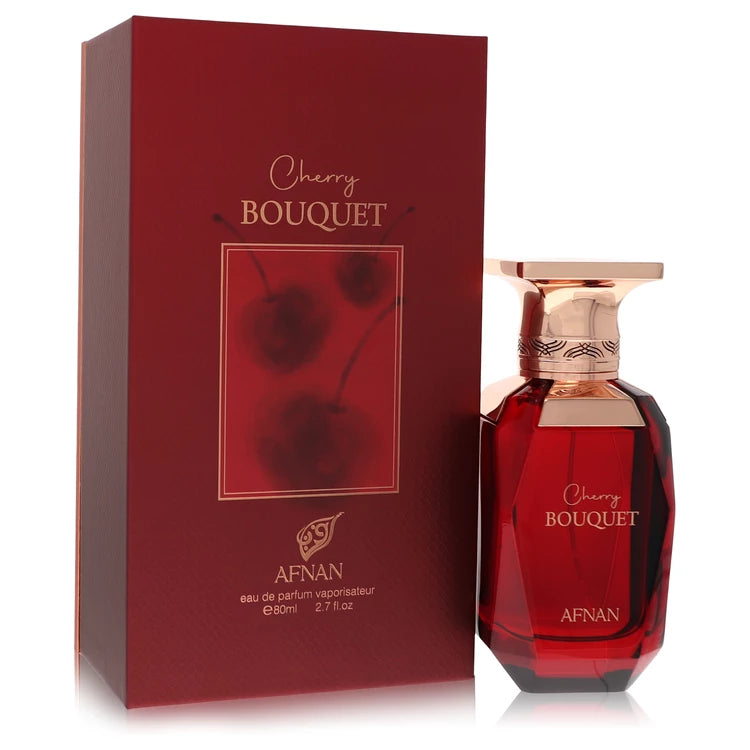 Afnan Cherry Bouquet by Afnan for Women. Eau De Parfum Spray 2.7 oz | Perfumepur.com