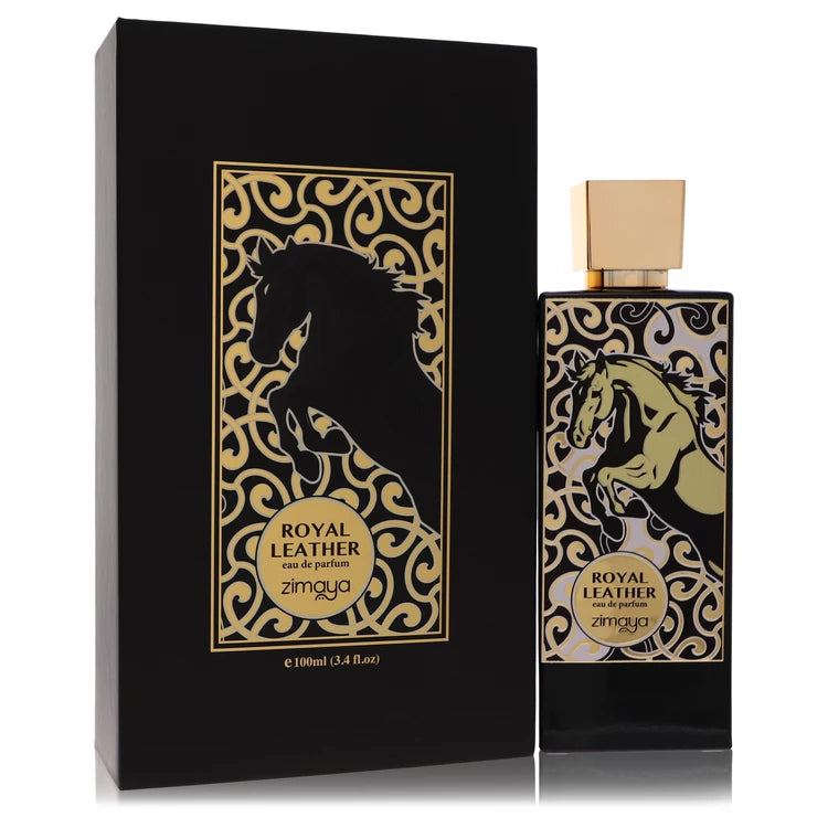 Afnan Zimaya Royal Leather by Afnan for Unisex. Eau De Parfum Spray (Unisex) 3.4 oz | Perfumepur.com