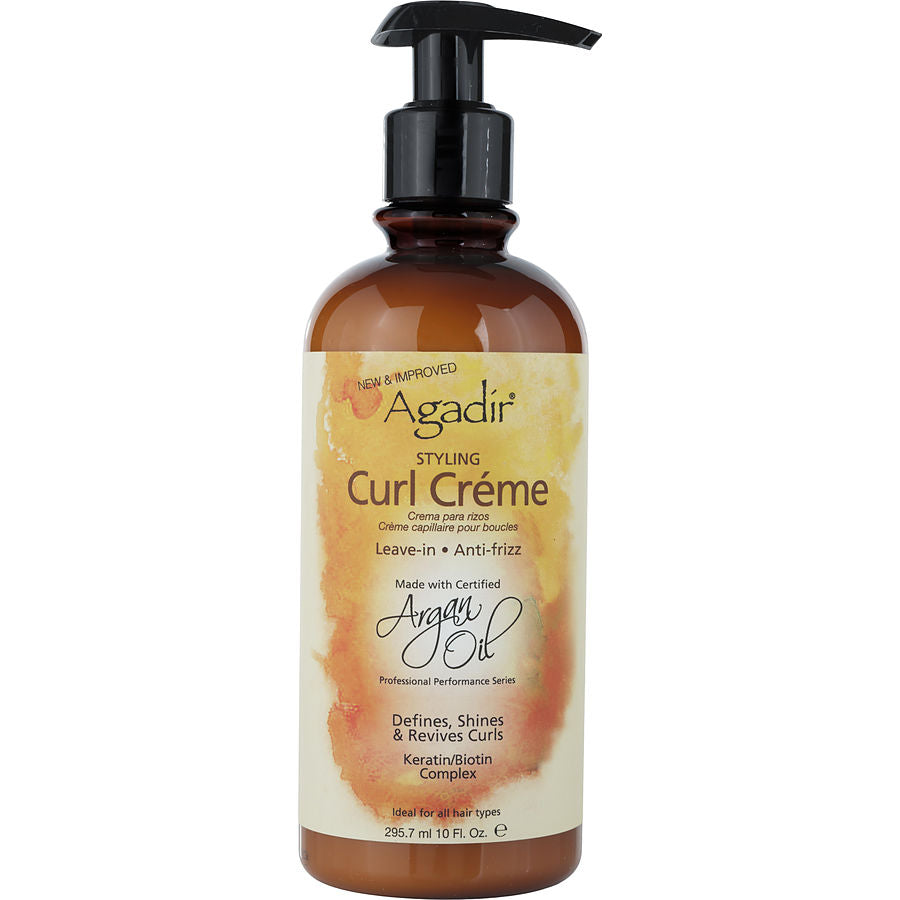 Agadir By Agadir for Unisex. Argan Oil Styling Curl Creme 10 oz | Perfumepur.com