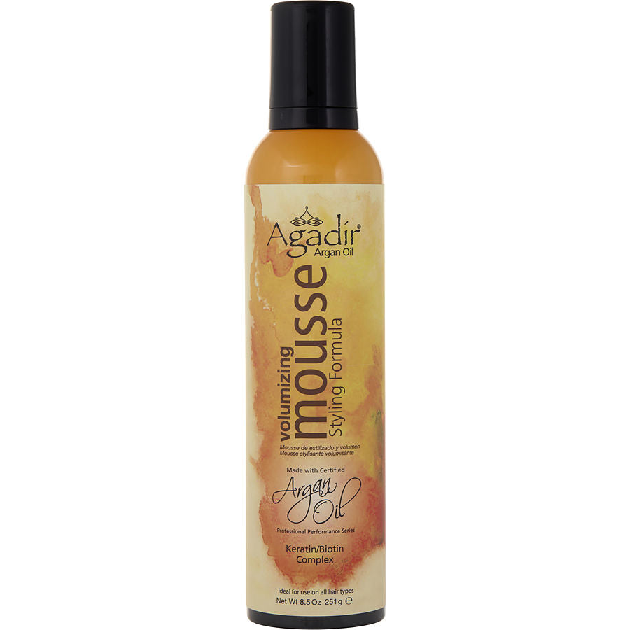 Agadir By Agadir for Unisex. Argan Oil Volumizing Styling Mousse (Sulfate Free 8.5 oz) | Perfumepur.com