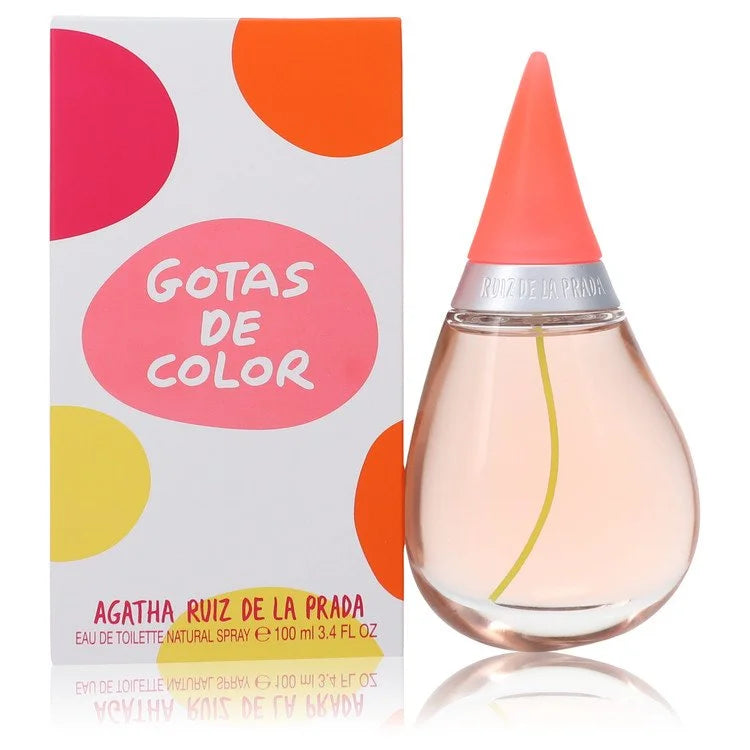 Agatha Ruiz De La Prada Gotas De Color by Agatha Ruiz De La Prada for Women. Eau De Toilette Spray 3.4 oz | Perfumepur.com