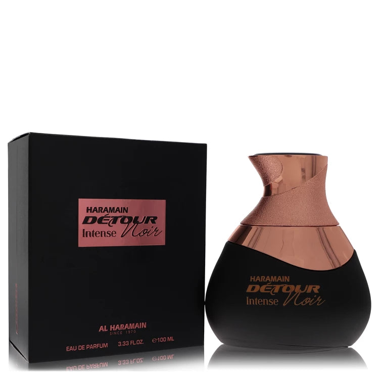 Al Haramain Detour Noir Intense by Al Haramain for Unisex. Eau De Parfum Spray (Unisex) 3.4 oz | Perfumepur.com