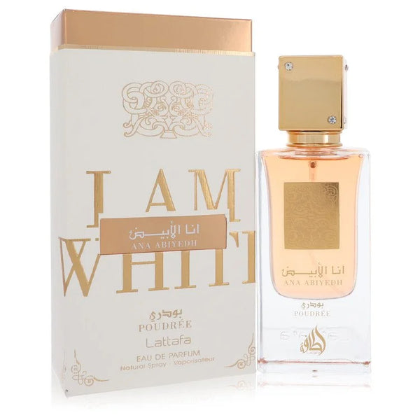 Ana Abiyedh I Am White Poudree by Lattafa for Unisex. Eau De Parfum Spray (Unisex) 2 oz | Perfumepur.com