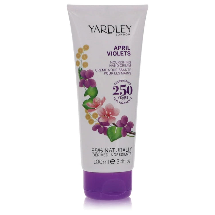 April Violets by Yardley London for Women. Hand Cream 3.4 oz  | Perfumepur.com