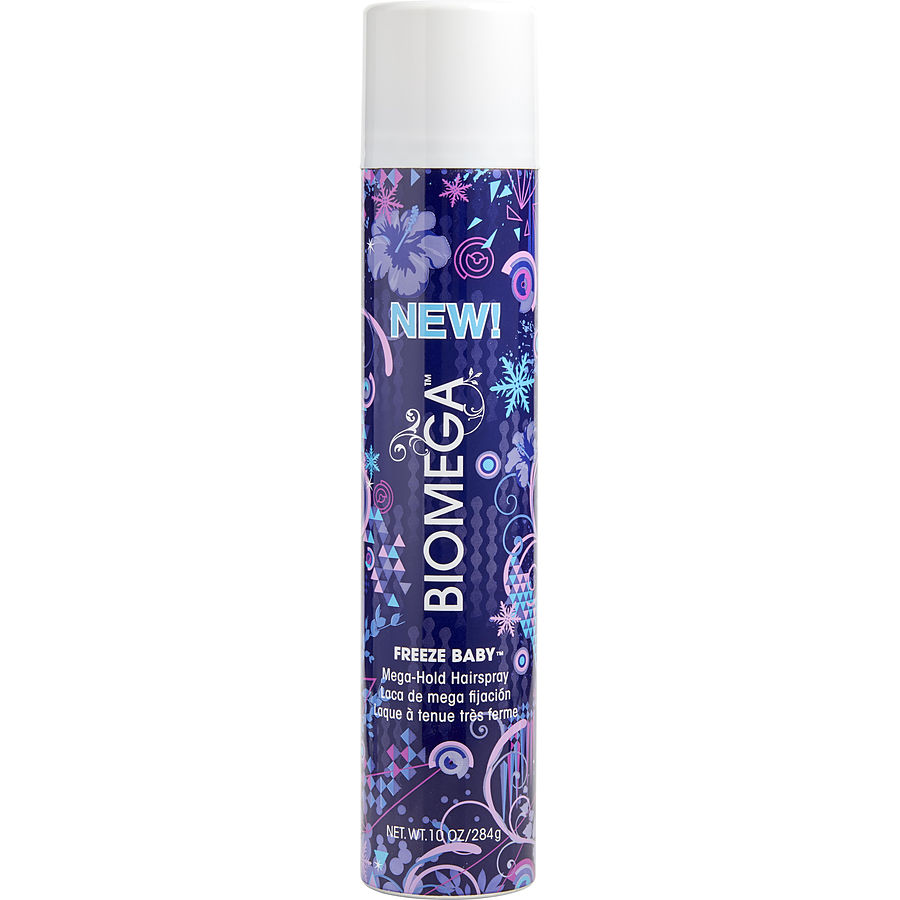 Aquage By Aquage for Unisex. Biomega Freeze Baby Mega Hold Hairspray 10 oz | Perfumepur.com