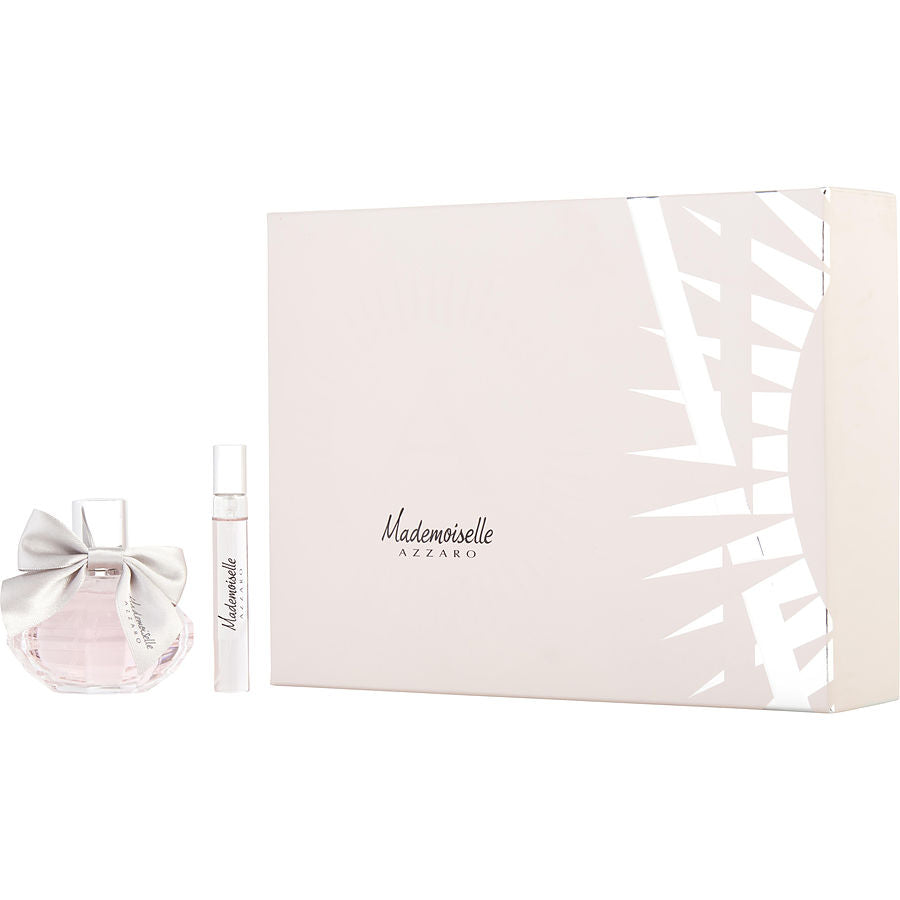 Azzaro Mademoiselle By Azzaro for Women. Gift Set (Eau De Toilette Spray 1.7 oz + Eau De Toilette Spray 0.23 oz Mini) | Perfumepur.com