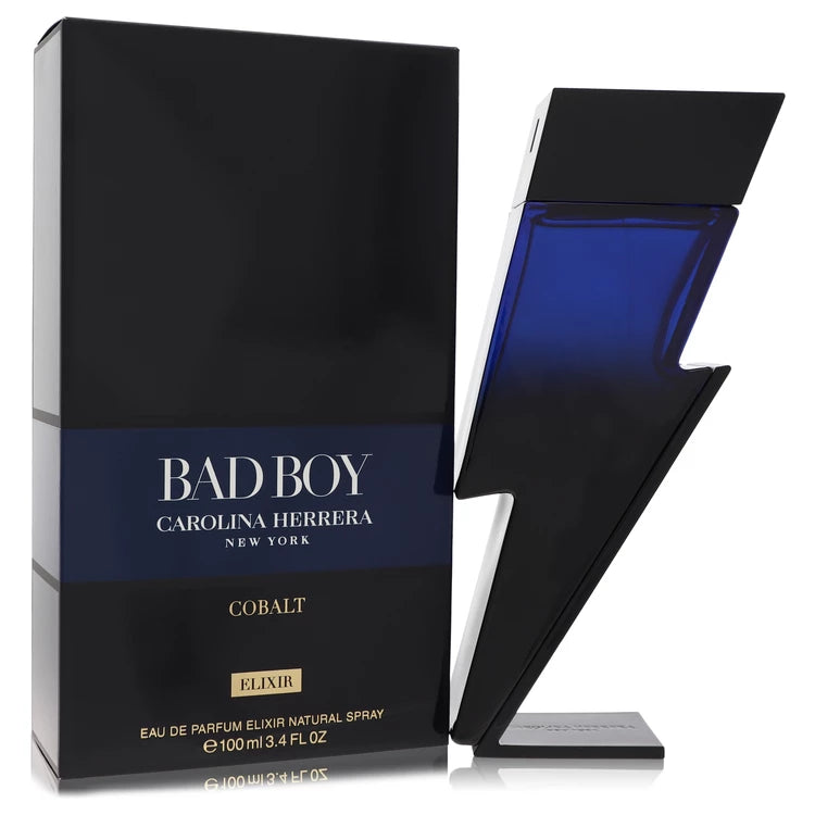 Bad Boy Cobalt Elixir by Carolina Herrera for Men. Eau De Parfum Spray 3.4 oz | Perfumepur.com