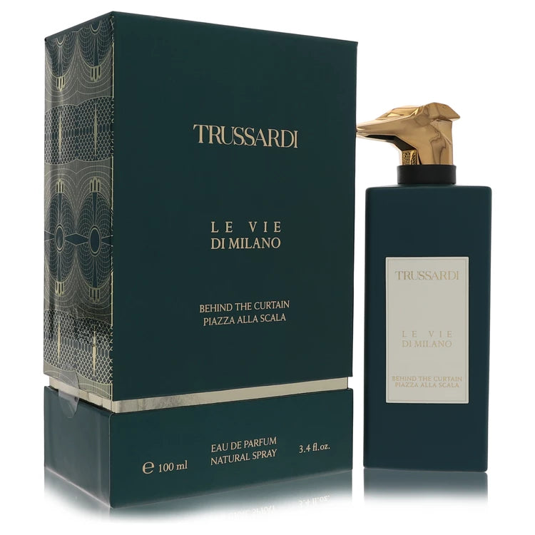 Behind The Curtain Plazza Alla Scala by Trussardi for Unisex. Eau De Parfum Spray (Unisex) 3.4 oz | Perfumepur.com