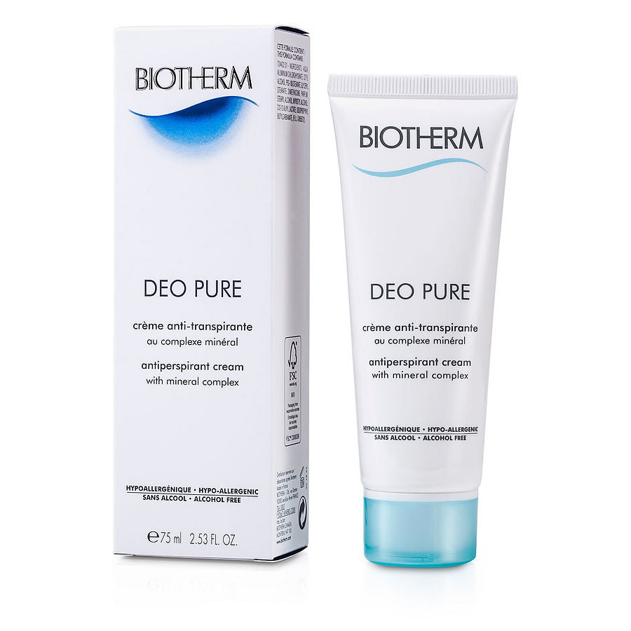 Biotherm By Biotherm for Women. Deo Pure Antiperspirant Cream (Alcohol Free) (75ml/2.53oz) | Perfumepur.com