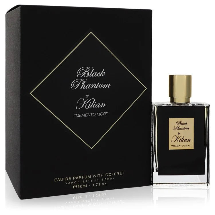 Black Phantom Memento Mori by Kilian for Women. Eau De Parfum With Coffret 1.7 oz | Perfumepur.com