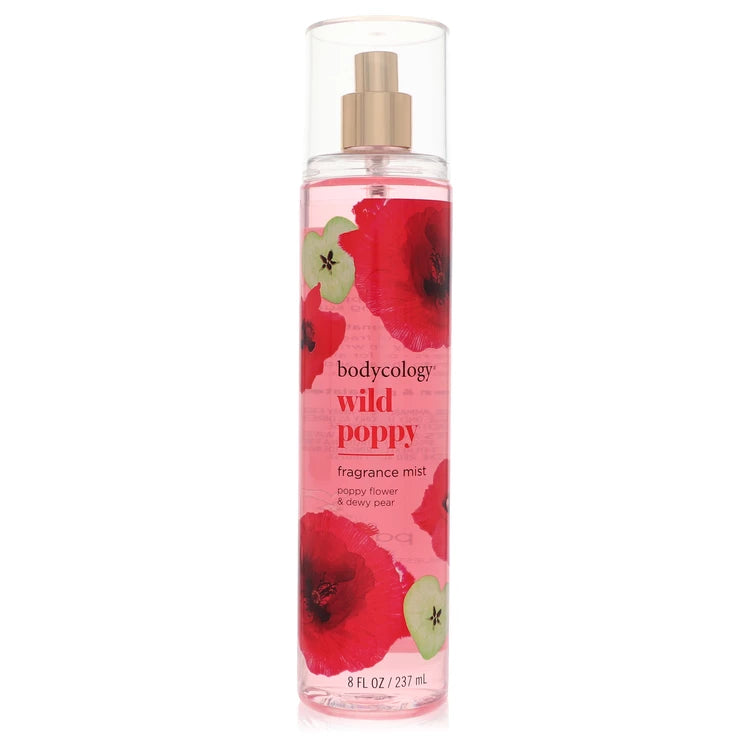 Bodycology Wild Poppy by Bodycology for Women. Fragrance Mist Spray 8 oz | Perfumepur.com