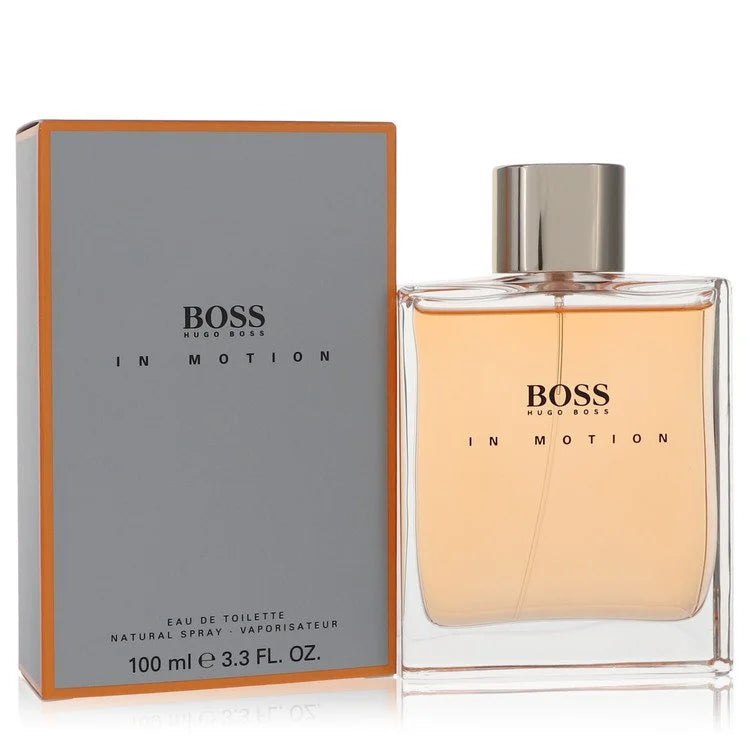 Boss In Motion by Hugo Boss for Men. Eau De Toilette Spray 3.3 oz | Perfumepur.com