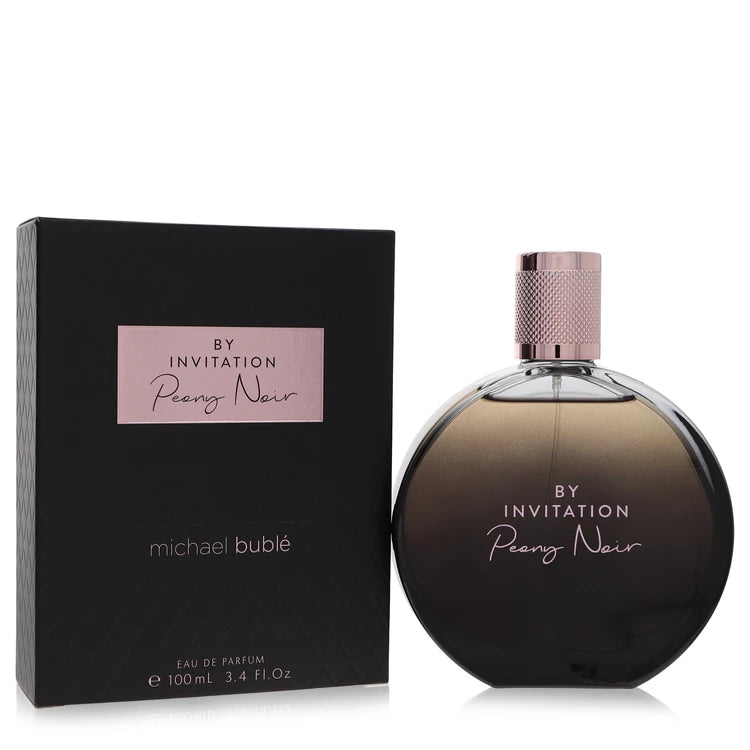 By Invitation Peony Noir by Michael Buble for Women. Eau De Parfum Spray 1 oz | Perfumepur.com