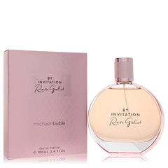 By Invitation Rose Gold by Michael Buble for Women. Eau De Parfum Spray (Unboxed) 3.4 oz | Perfumepur.com