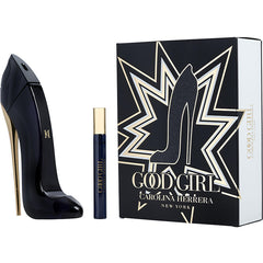 Ch Good Girl By Carolina Herrera for Women. Gift Set (Eau De Parfum Spray 2.7 oz + Eau De Parfum Spray 0.34 oz Mini (Travel Offer)) | Perfumepur.com