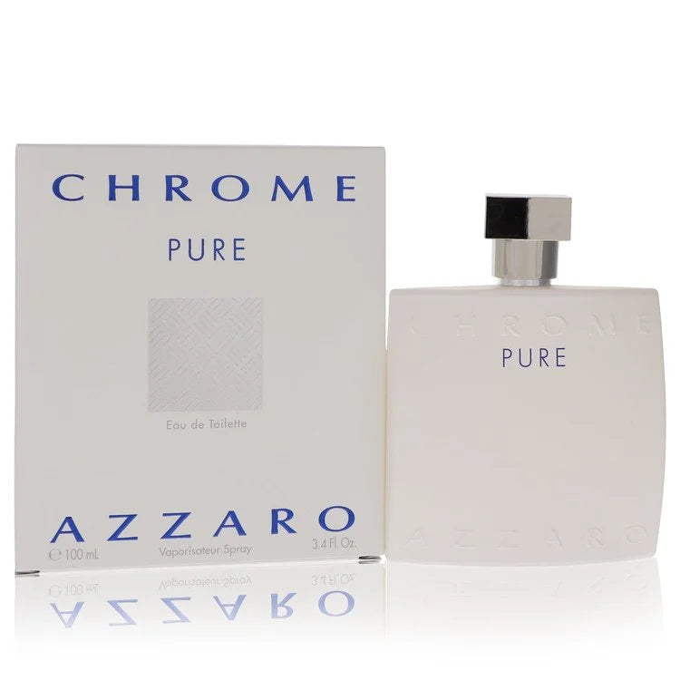 Chrome Pure by Azzaro for Men. Eau De Toilette Spray (unboxed) 1.7 oz | Perfumepur.com