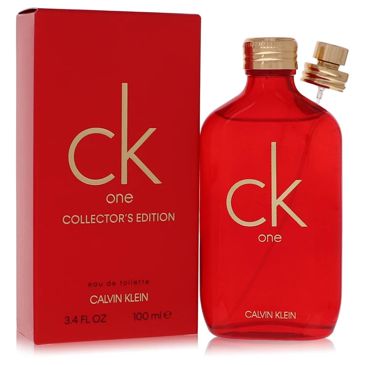 Ck One by Calvin Klein for Unisex. Eau De Toilette Spray (Unisex Red Collector's Edition) 3.3 oz | Perfumepur.com