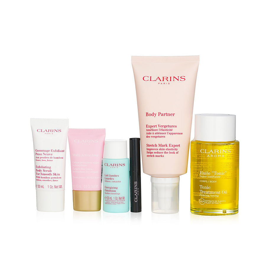 Clarins By Clarins for Women. Beautiful Beginnings Set (6Pcs+1Suitcase) | Perfumepur.com