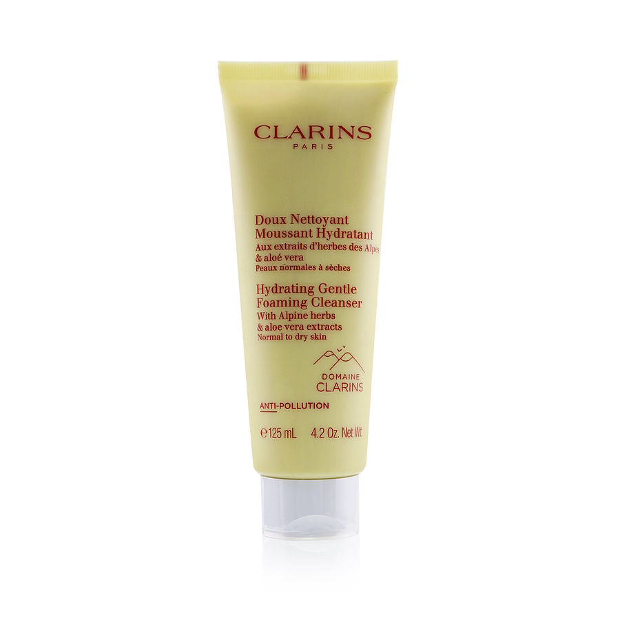 Clarins By Clarins for Women. Hydrating Gentle Foaming Cleanser With Alpine Herbs & Aloe Vera Extracts - Normal To Dry Skin (125ml/4.2oz) | Perfumepur.com