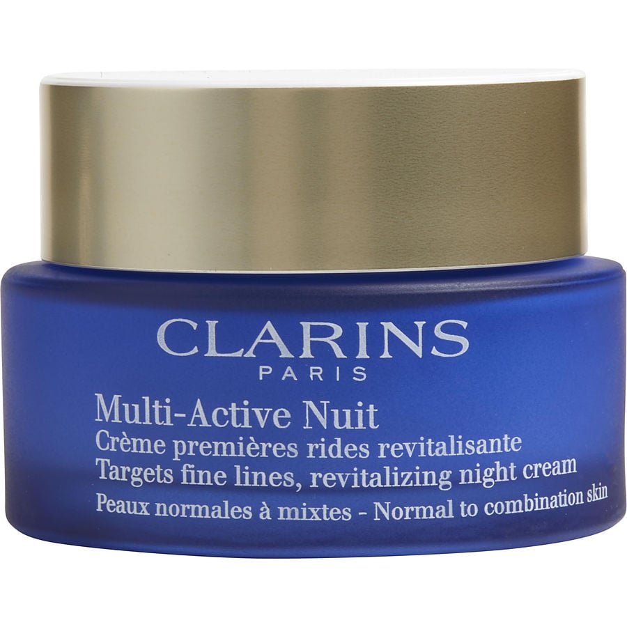 Clarins By Clarins for Women. Multi-Active Night Targets Fine Lines Revitalizing Night Cream - For Normal To Combination Skin (50ml/1.6oz) | Perfumepur.com