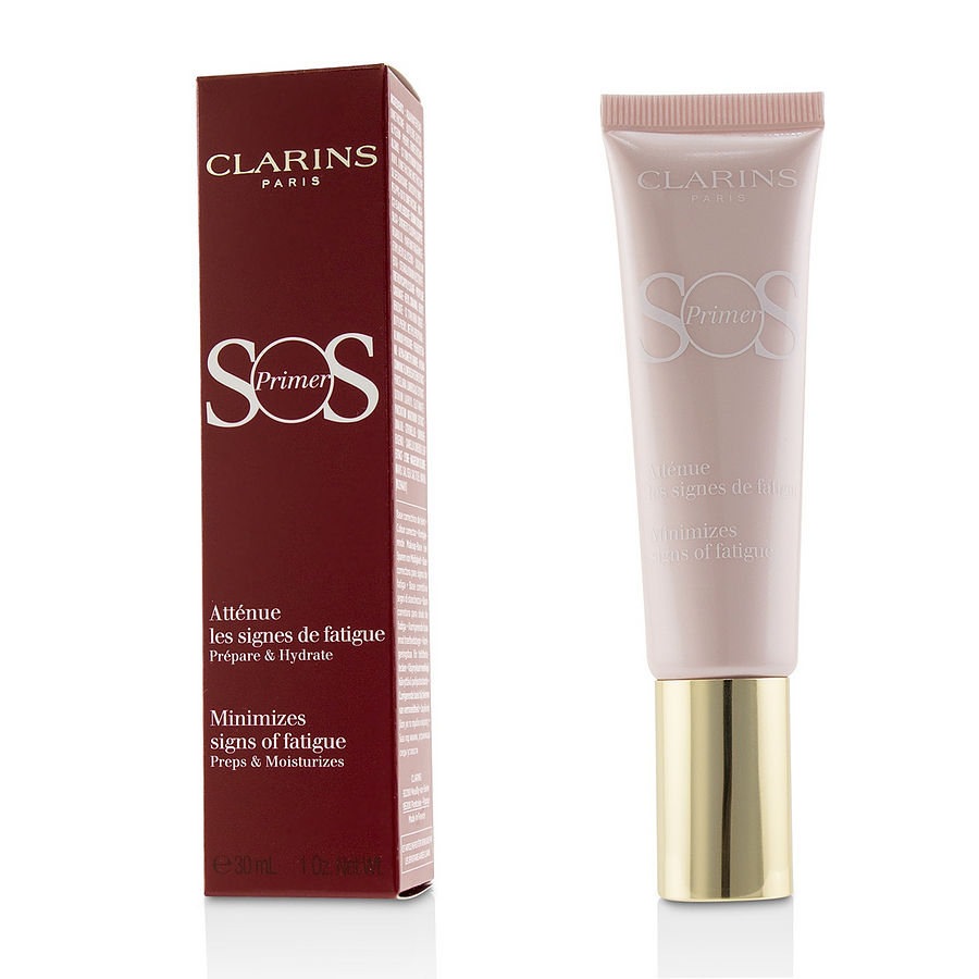 Clarins By Clarins for Women. Sos Primer - # 01 Rose (Minimizes Signs Of Fatigue) (30ml/1oz) | Perfumepur.com