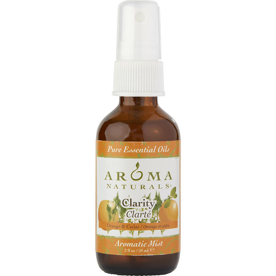 Clarity Aromatherapy By Clarity Aromatherapy for Unisex. Aromatic Mist Spray 2 oz. The Essential Oil Of Orange And Cedar Is Rejuvinating And Reduces Anxiety. | Perfumepur.com