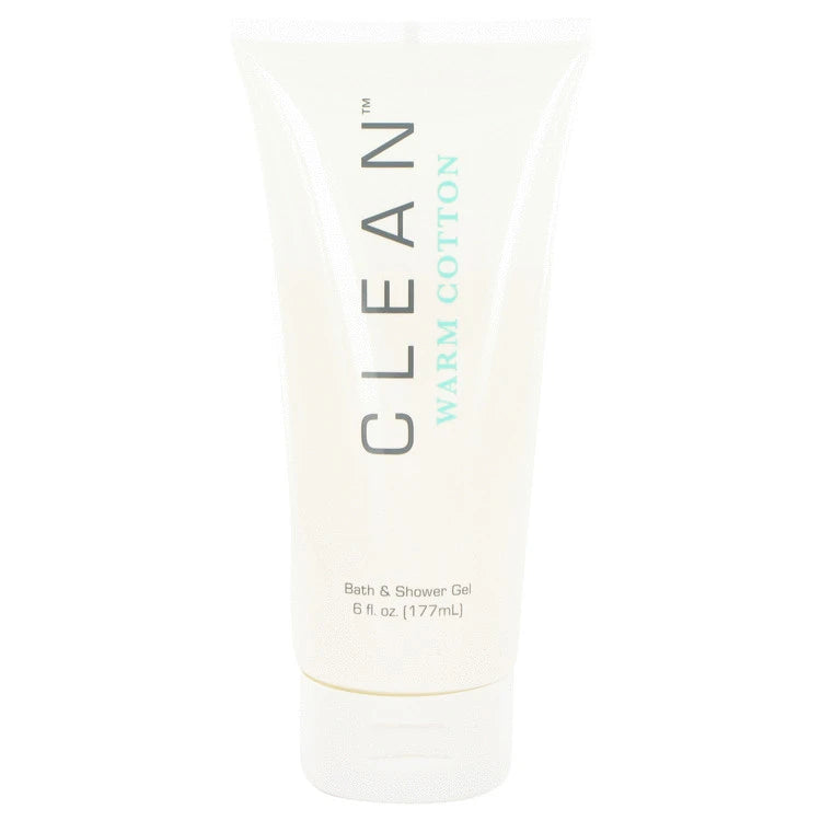 Clean Warm Cotton by Clean for Women. Shower Gel 6 oz | Perfumepur.com