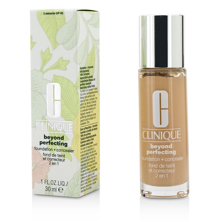 Clinique By Clinique for Women. Beyond Perfecting Foundation & Concealer - # 02 Alabaster (Vf-N) (30ml/1oz) | Perfumepur.com