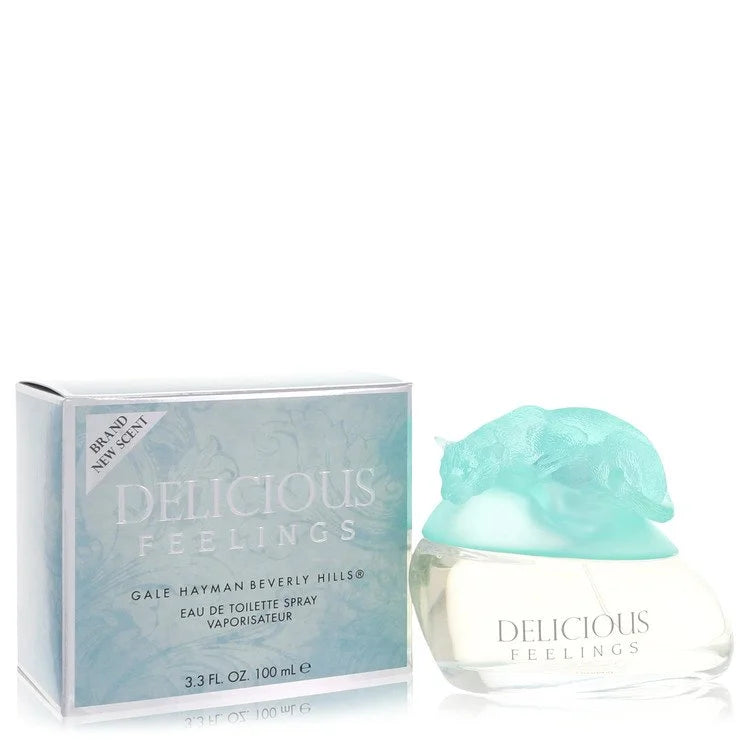 Delicious Feelings by Gale Hayman for Women. Eau De Toilette Spray (New Packaging) 3.4 oz | Perfumepur.com