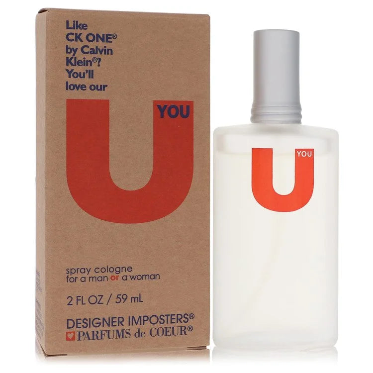 Designer Imposters U You by Parfums De Coeur for Unisex. Cologne Spray (Unisex) 2 oz | Perfumepur.com