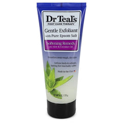 Dr Teal's Gentle Exfoliant With Pure Epson Salt by Dr Teal's for Unisex. Gentle Exfoliant with Pure Epsom Salt Softening Remedy with Aloe & Coconut Oil (Unisex) 6 oz | Perfumepur.com