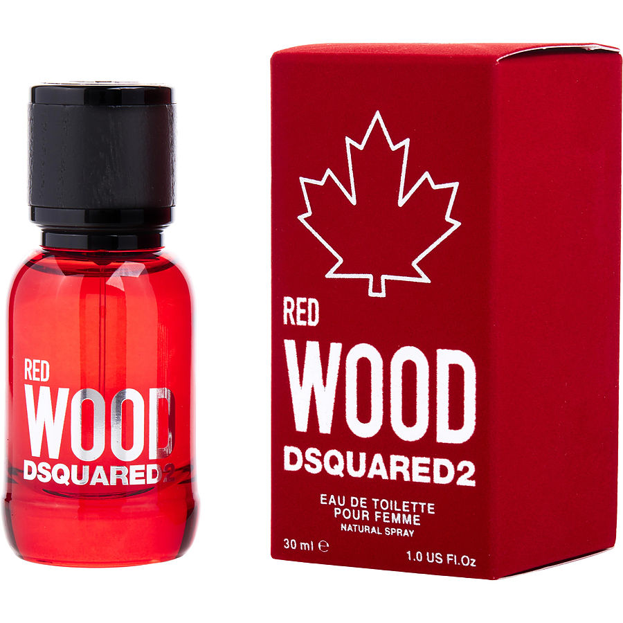 Dsquared2 Wood Red By Dsquared2 for Women. Eau De Toilette Spray 1 oz | Perfumepur.com