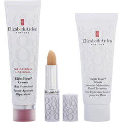 Elizabeth Arden By Elizabeth Arden for Women. Eight Hour Cream Beauty Must-Haves Set: Skin Protectant 1.7 oz + Hand Treatment 2.3 oz + Lip Protectant Stick 0.13 oz (3Pcs) | Perfumepur.com