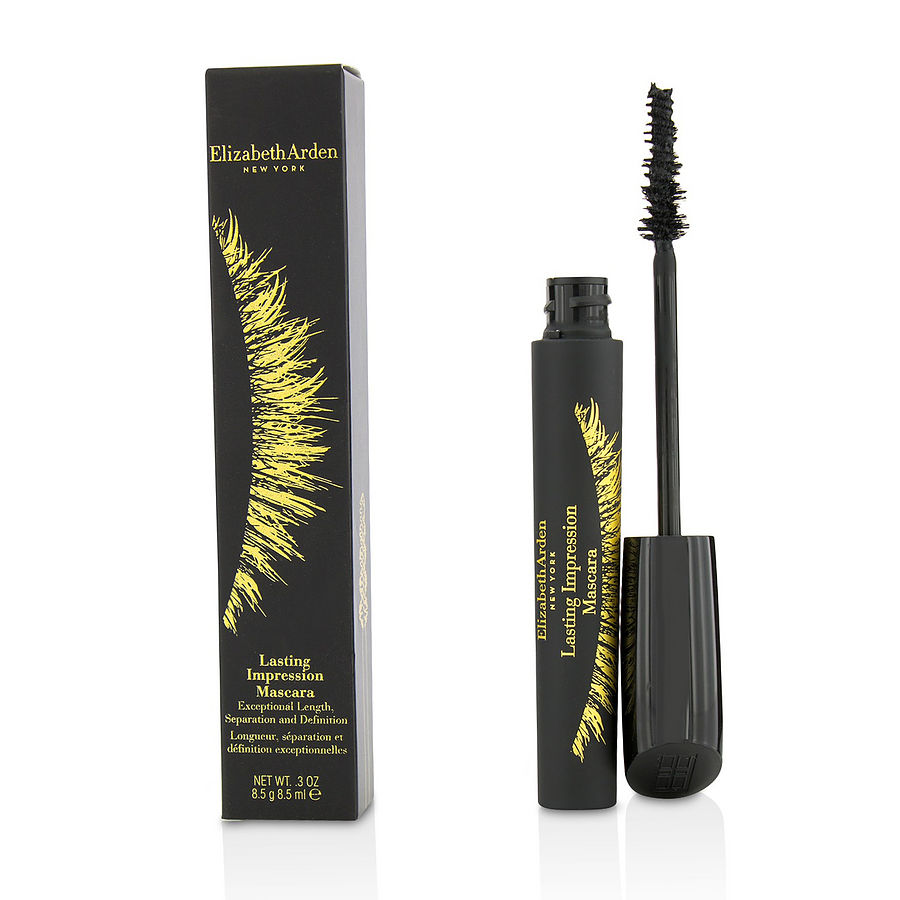 Elizabeth Arden By Elizabeth Arden for Women. Lasting Impression Mascara - # 01 Lasting Black (8.5ml/0.3oz) | Perfumepur.com